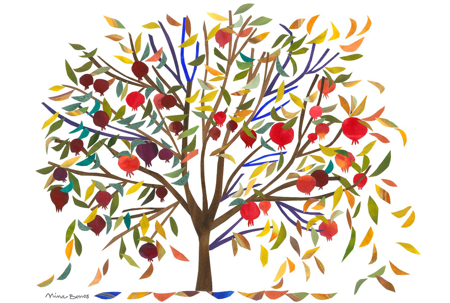 Pomegranate Tree of Life